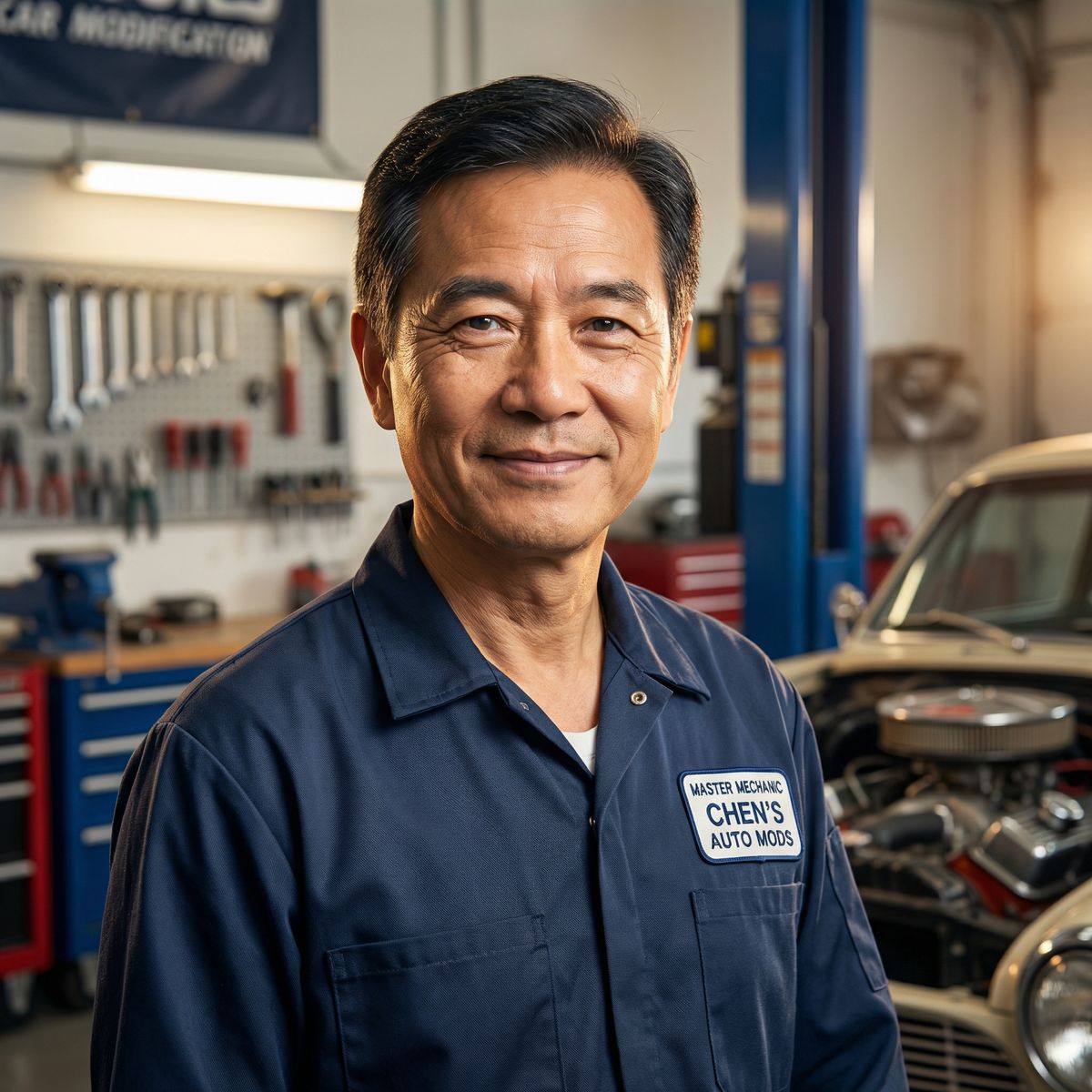 小马拉大车改装技师